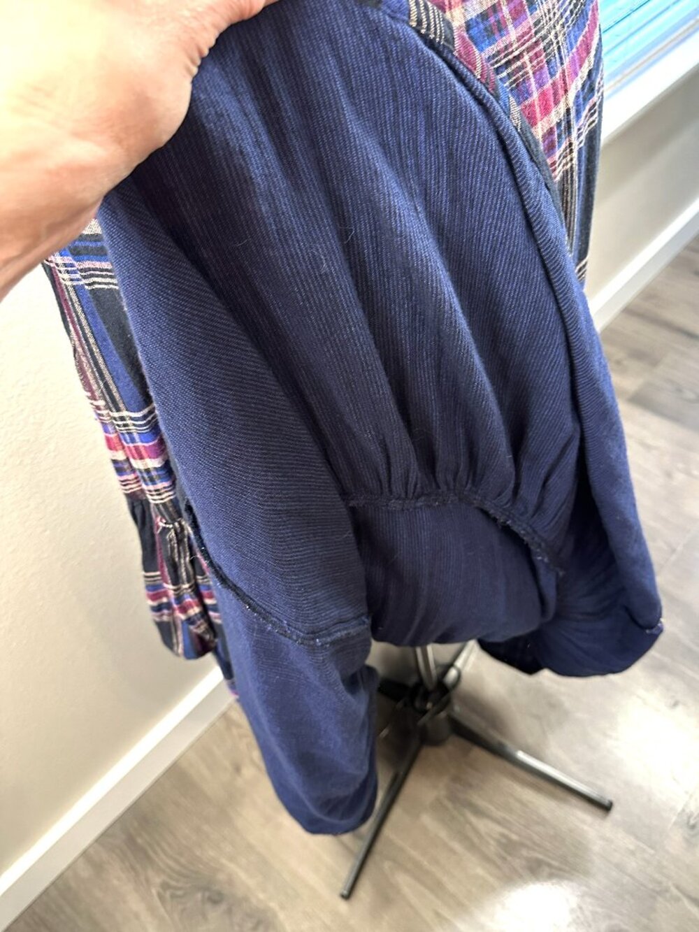 Sundance Plaid Tiered Maxi Skirt - Picture 4 of 5